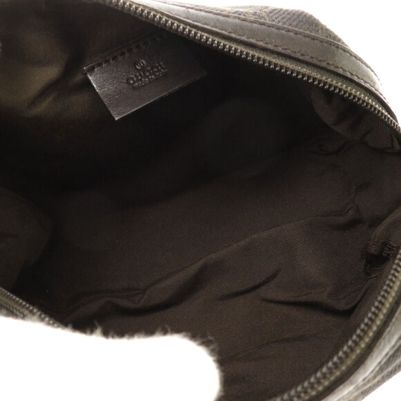 Gucci GG Pattern Canvas Cosmetic Pouch - Picture 5 of 10